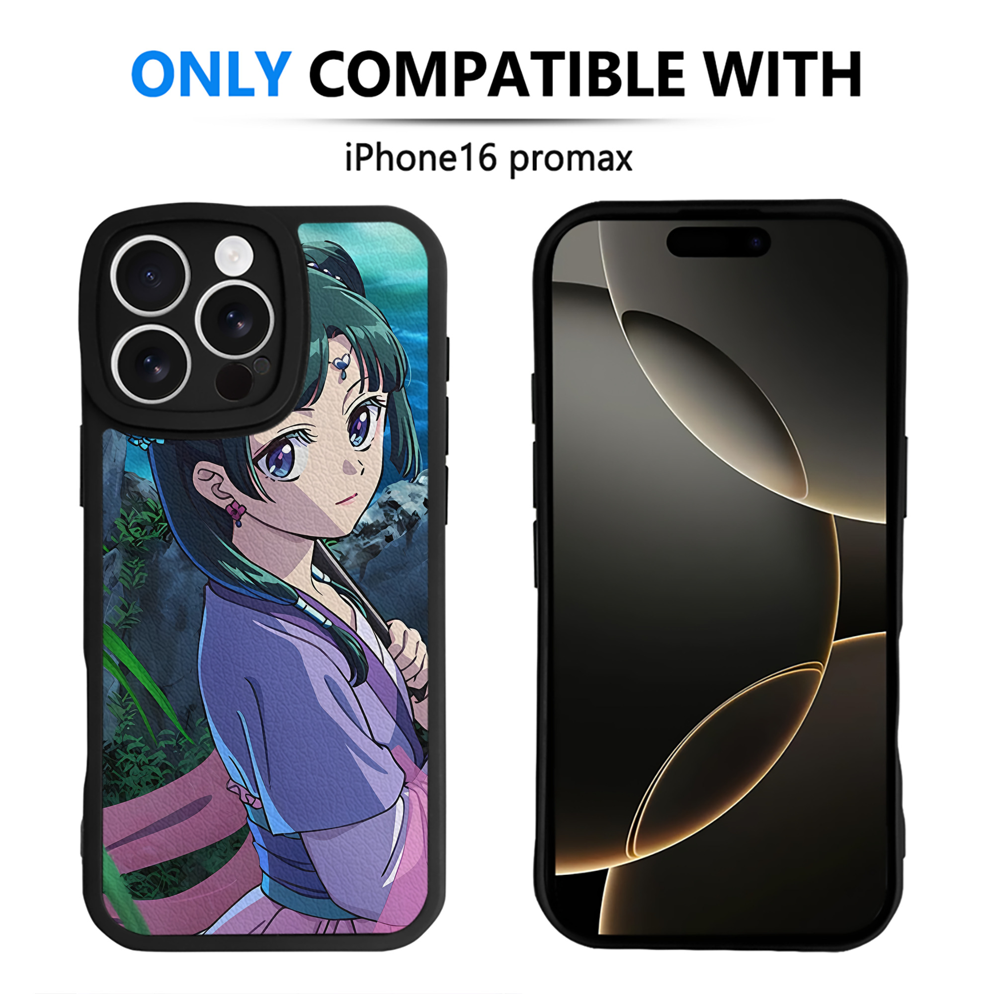 薬屋のひとりごと The Apothecary Diaries 【iPhone 16シリーズ対応】シリコンスマホケース（レザー調） 材質：シリコン